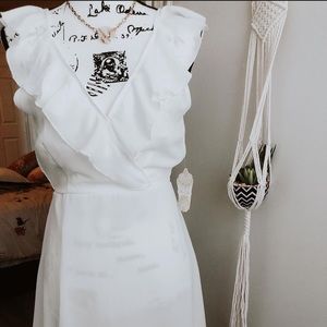 NEW Altar’d State sheer white dress